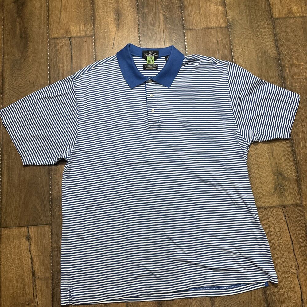 Heritage Cross Dry Mercerized Moisture Wicking Golf Polo Shirt O’niel Size XL
